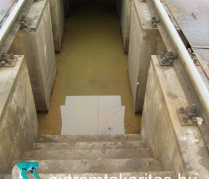 Vasúti akna ipari tisztítása