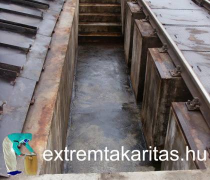 Csatorna és akna iszap mentesítés és ipari takarítás